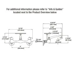 2-Handle Wall-Mount Kitchen Faucet With Soap Dish In Chrome -Household Items Sales 7eaa68d1a94a691cc9d5d53903b4b86b 1800x1800