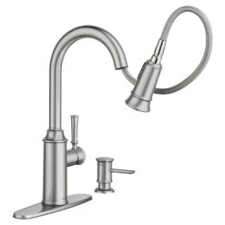 Glenshire Single-Handle Pull-Down Sprayer Kitchen Faucet With Reflex And Power Clean In Spot Resist Stainless -Household Items Sales 80d1d5e47a16130f3822ecea06198c36 1800x1800
