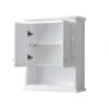 Wyndham Collection Avery 25-in W X 30-in H X 9-in D White Bathroom Wall Cabinet -Household Items Sales 810023761709 12501769 1800x1800