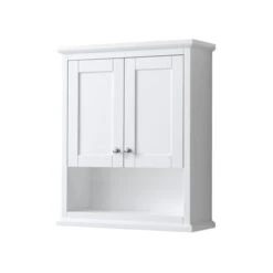 Wyndham Collection Avery 25-in W X 30-in H X 9-in D White Bathroom Wall Cabinet 7 Wyndham Collection Avery 25-in W X 30-in H X 9-in D White Bathroom Wall Cabinet -Household Items Sales 810023761709xl 1800x1800