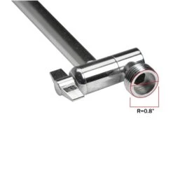 AKDY 12.5-in Chrom Bathtub/Shower Shower Arm -Household Items Sales 810764021728 10720930 1800x1800