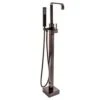 Valspar AKDY 42.5-in Antique Bronze 1-Handle Residential Freestanding Bathtub Faucet With Hand Shower -Household Items Sales 810764024538 1800x1800