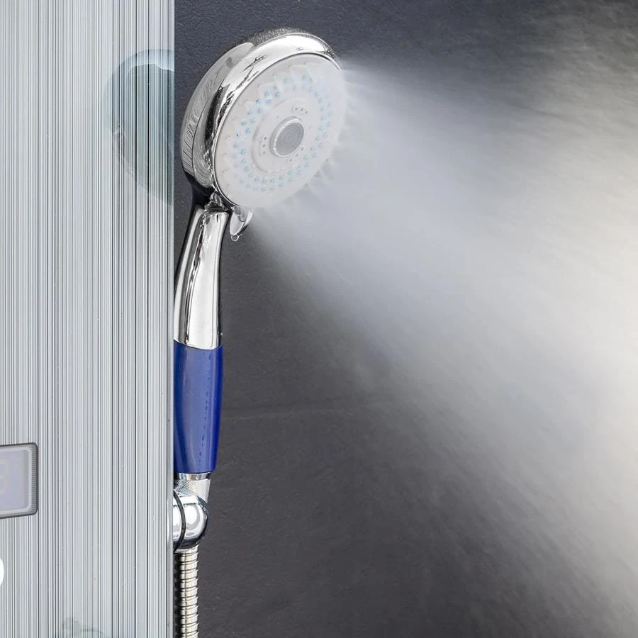 AKDY 52-in Brushed Stainless Steel 8-Spray Shower Panel System (Valve Included) 11 AKDY 52-in Brushed Stainless Steel 8-Spray Shower Panel System (Valve Included) - Image 9