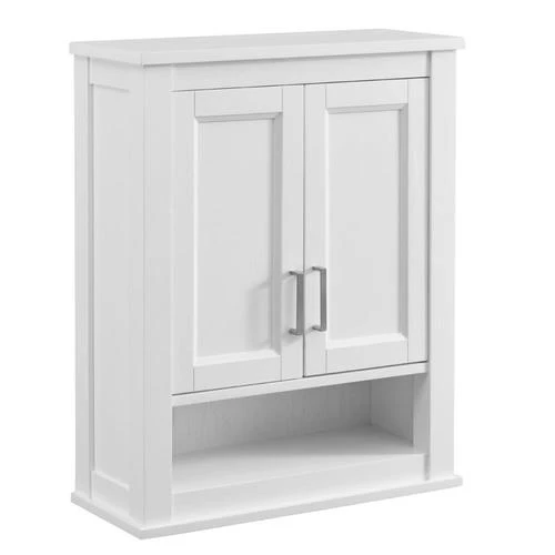 Durham 24-in W X 30-in H X 10-in D White Oak Bathroom Wall Cabinet 7 Durham 24-in W X 30-in H X 10-in D White Oak Bathroom Wall Cabinet - Image 5