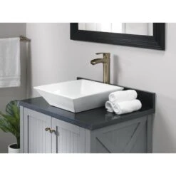 Jacuzzi Callum Brushed Nickel 1-handle Vessel WaterSense Bathroom Sink Faucet With Drain -Household Items Sales 820633939825 14067038 1800x1800