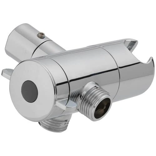 AquaSource 0.5-in Brushed Nickel Shower Diverter 4 AquaSource 0.5-in Brushed Nickel Shower Diverter - Image 2