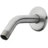 AquaSource 0.5-in Brushed Nickel Shower Arm And Flange