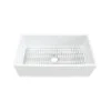 Superior Sinks 33-in X 18-in White Single Bowl Tall (8-in Or Larger) Undermount Apron Front/Farmhouse Residential Kitchen Sink 1 Superior Sinks 33-in X 18-in White Single Bowl Tall (8-in Or Larger) Undermount Apron Front/Farmhouse Residential Kitchen Sink -Household Items Sales 857542008939 1800x1800