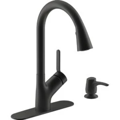 Setra Single-Handle Touchless Pull-Down Sprayer Kitchen Faucet In Matte Black -Household Items Sales 85c1dcfabb2ba3b77ebbb3f7f79ee151 151d4f47 8d0b 4810 b176 2edf597d8623 1800x1800