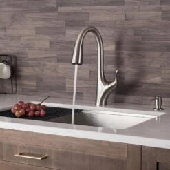 Merlin Single-Handle Pull-Down Sprayer Kitchen Faucet With Dual Function Sprayhead In Spot Free Stainless Steel -Household Items Sales 86dbad2454d4ef4e0821c51cef6527f7 1800x1800