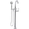 Valspar KOHLER Kelston 1-Handle Freestanding Bathtub Faucet With Hand Shower -Household Items Sales 885612381743 1800x1800