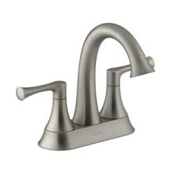 KOHLER Lilyfield Brushed Nickel 2-Handle 4-in Centerset WaterSense Bathroom Sink Faucet With Drain 30 KOHLER Lilyfield Brushed Nickel 2-Handle 4-in Centerset WaterSense Bathroom Sink Faucet With Drain -Household Items Sales 885612574589xl 1800x1800