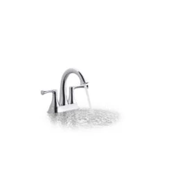 KOHLER Lilyfield Brushed Nickel 2-Handle 4-in Centerset WaterSense Bathroom Sink Faucet With Drain 31 KOHLER Lilyfield Brushed Nickel 2-Handle 4-in Centerset WaterSense Bathroom Sink Faucet With Drain -Household Items Sales 885612574626 08550006 1800x1800