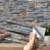 Self-Adhesive Vinyl Flooring Tiles Waterproof Peel And Stick Tiles Wall Stickers For Home Decor,Gray Wood Grain