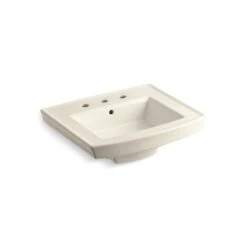 KOHLER Archer 20-7/16 In. Vitreous China Pedestal Sink Basin In White With Overflow Drain -Household Items Sales 8fbefa66d1272292392ec76cae7a17f3 1800x1800