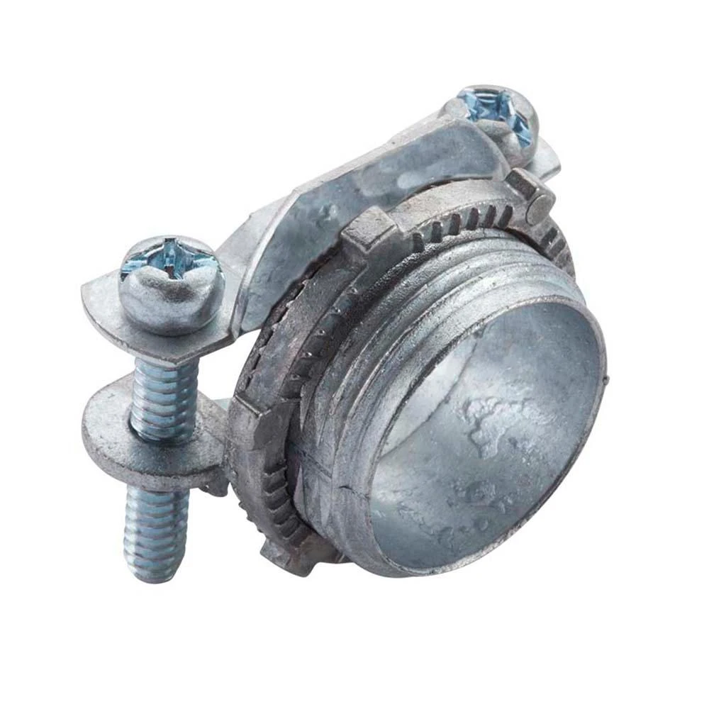 3/8 In. Non-Metallic (NM) Twin-Screw Cable Clamp Connectors (5-Pack) 5 3/8 In. Non-Metallic (NM) Twin-Screw Cable Clamp Connectors (5-Pack) - Image 3