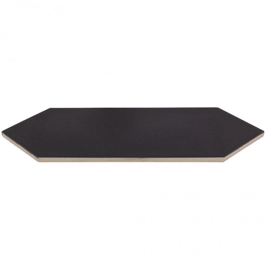 Pinnacle Black 4x12 Porcelain Tile 7 Pinnacle Black 4x12 Porcelain Tile - Image 5