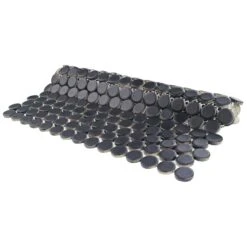 Merola Tile Hudson Penny Round Matte Black 12 In. X 12-5/8 In. X 5 Mm Porcelain Mosaic Tile (10.74 Sq. Ft. / Case) -Household Items Sales 995edaf64a86733a54af425231637a54 1800x1800