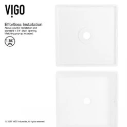 VIGO Dianthus White Matte Stone Vessel Bathroom Sink And Linus Bathroom Vessel Faucet In Antique Rubbed Bronze W/ Pop Up -Household Items Sales 9a7020a5373d69af9450167ea0dbbf24 1800x1800