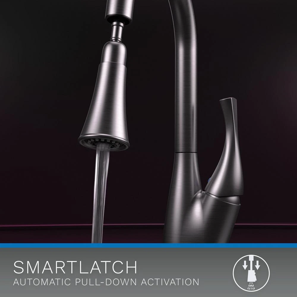 X Series Single-Handle Pull-Down Sprayer Kitchen Faucet With Motion Sensor In Chrome 4 X Series Single-Handle Pull-Down Sprayer Kitchen Faucet With Motion Sensor In Chrome - Image 2