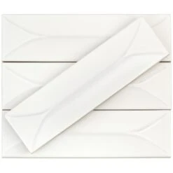 Ivy Hill Tile Vintage Bianco 3D 3 In. X 9 In. 10mm Polished Ceramic Subway Wall Tile (40 Pieces) (6.02 Sq. Ft./Box) 11 Ivy Hill Tile Vintage Bianco 3D 3 In. X 9 In. 10mm Polished Ceramic Subway Wall Tile (40 Pieces) (6.02 Sq. Ft./Box) -Household Items Sales 9dc00ff4b94cc2ee3be8bf111d483104 1800x1800