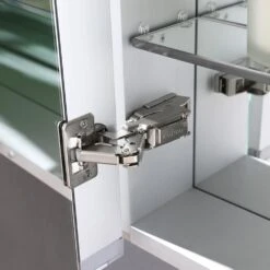 Spazio 24 In. W X 30 In. H Recessed Or Surface Mount Medicine Cabinet With LED Lighting, Mirror Defogger And Left Hinge -Household Items Sales 9e146873d75b7b476d4f189b73a828d8 1800x1800