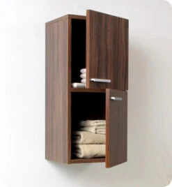 Fresca 13"W X 12"D X 27"H Walnut Linen Cabinet 6 Fresca 13"W X 12"D X 27"H Walnut Linen Cabinet -Household Items Sales FST8091GW 2 8e66eec5 2a18 4aa4 a16c f7f540355e8f 1800x1800