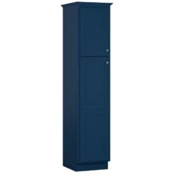 Briarwood Highpoint 18"W X 18"D X 84"H Birch Admiral Linen Cabinet (Hinge Left)