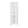 Avanity Madison 24"W X 16"D X 71"H White Linen Cabinet