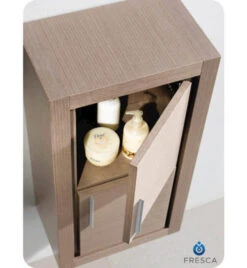 Fresca 16"W X 10"D X 30"H Gray Oak Linen Cabinet 6 Fresca 16"W X 10"D X 30"H Gray Oak Linen Cabinet -Household Items Sales MSST8140GO 2 35ffe718 84a7 4dd0 bec3 0d8346e114a5 1800x1800