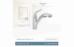 MOEN Brecklyn Single-Handle Pull-Out Sprayer Kitchen Faucet With Power Clean In Spot Resist Stainless -Household Items Sales Screen Shot 2020 01 18 at 5.49.30 PM 1800x1800