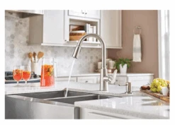 Moen Edwyn Spot Resist Stainless 1-Handle Deck Mount Pull-down Commercial/Residential Kitchen Faucet -Household Items Sales Screen Shot 2020 01 18 at 6.55.11 PM 1800x1800