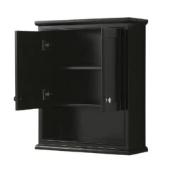 Wyndham Collection Deborah 25"W X 9"D X 30"H Dark Espresso Bathroom Wall Cabinet -Household Items Sales WC 2020 WC DES OPEN 25fcf893 e679 4a9d 9d98 71376e7db40d 1800x1800