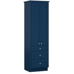 Briarwood Woodland 24"W X 18"D X 84"H Birch Admiral Linen Cabinet