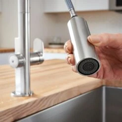 Beale MeasureFill Touch Single-Handle Pull-Down Sprayer Kitchen Faucet In Stainless Steel -Household Items Sales a009ec4d29e49643bd6ea65e45f55daa 1800x1800