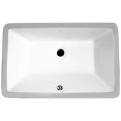 ANZZI Rhodes Series 7 In. Ceramic Undermount Sink Basin In White -Household Items Sales a14eafbbe3ecfb56f0e94dbd4cfce57b 1800x1800