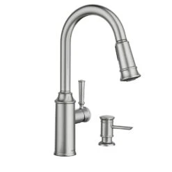 Glenshire Single-Handle Pull-Down Sprayer Kitchen Faucet With Reflex And Power Clean In Spot Resist Stainless -Household Items Sales a155f896825db814c09269544ef5ad0d 1800x1800