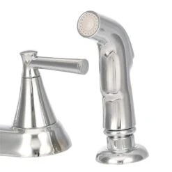 Cantara High-Arc 2-Handle Standard Kitchen Faucet With Side Sprayer In Polished Chrome 15 Cantara High-Arc 2-Handle Standard Kitchen Faucet With Side Sprayer In Polished Chrome -Household Items Sales a2f53a38bec2e418e889a1a13874d493 1800x1800