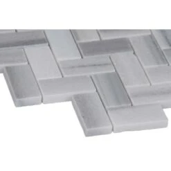MSI Bergamo Herringbone 12 In. X 12 In. X 10 Mm Polished Marble Mesh-Mounted Mosaic Tile (10 Sq. Ft. / Case) -Household Items Sales a3f160edc5b587a7d1c487484d3655cd 1800x1800