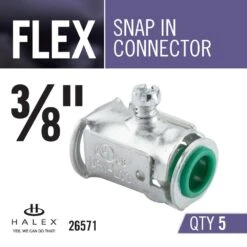 3/8 In. Flexible Metal Conduit (FMC) Snap-In Connectors (5-Pack) -Household Items Sales a6569d9b1833c9b39c9d02258f47d36b 1800x1800