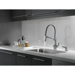 Pivotal Single-Handle Pull-Down Sprayer Kitchen Faucet With MagnaTite Docking In Arctic Stainless -Household Items Sales a797fb8473ebe7f7a7dd73592b93143f 1800x1800