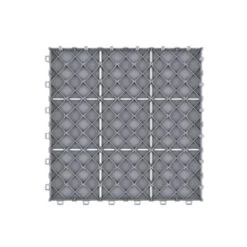 Pure Garden Patio And Deck Tiles, Polypropylene, Anti-Slip, Grey Set Of 6 12 Pure Garden Patio And Deck Tiles, Polypropylene, Anti-Slip, Grey Set Of 6 -Household Items Sales a7e10da9 096e 48e0 b80c dd33e310290c 1.d86d5170cf284fad69e405cda663b90d 1800x1800