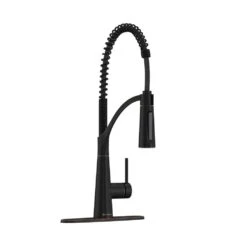 Brenner Commercial Style Single-Handle Pull-Down Sprayer Kitchen Faucet In Oil Rubbed Bronze Finish -Household Items Sales aa958961affc18889e35f679fe039a52 1800x1800