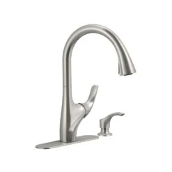Trielle Single-Handle Pull-Down Sprayer Kitchen Faucet In Chrome -Household Items Sales aacb73a35b88466b080055580f5923a7 62c99339 c989 4023 a52e d6e51b442de0 1800x1800
