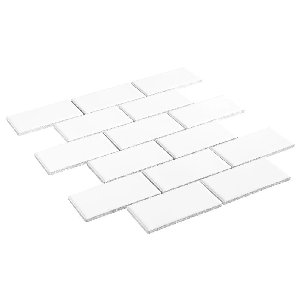 Daltile Restore Bright White 12 In. X 12 In. X 6.35 Mm Ceramic Mosaic Wall Tile (0.83 Sq. Ft./ Piece) 5 Daltile Restore Bright White 12 In. X 12 In. X 6.35 Mm Ceramic Mosaic Wall Tile (0.83 Sq. Ft./ Piece) - Image 3