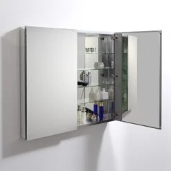 39.50 In. W X 36 In. H X 5 In. D Frameless Recessed Or Surface-Mount Bathroom Medicine Cabinet -Household Items Sales ac70bdc819b5a6bcd704a3a4a0c64842 1800x1800