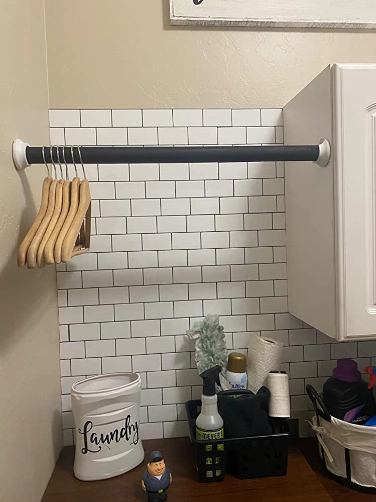 Crystiles 12"x12" Subway White Vinyl Peel And Stick Backsplash Tile, Pro Series Thicker Version, 4-Sheet Pack 6 Crystiles 12"x12" Subway White Vinyl Peel And Stick Backsplash Tile, Pro Series Thicker Version, 4-Sheet Pack - Image 4