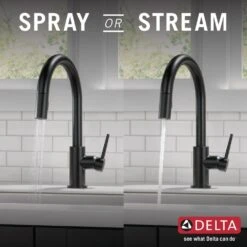 Trinsic Single-Handle Pull-Down Sprayer Kitchen Faucet With MagnaTite Docking In Matte Black 31 Trinsic Single-Handle Pull-Down Sprayer Kitchen Faucet With MagnaTite Docking In Matte Black -Household Items Sales adf90de9240436faab9ec13375682c64 1800x1800