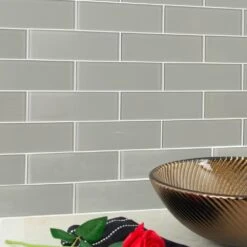 MSI Pebble 3 In. X 9 In. X 8mm Glossy Glass Gray Subway Tile (3.8 Sq. Ft. /case) 27 MSI Pebble 3 In. X 9 In. X 8mm Glossy Glass Gray Subway Tile (3.8 Sq. Ft. /case) -Household Items Sales ae5a16ca84dcf8643357cc0dd76ee37a 1800x1800