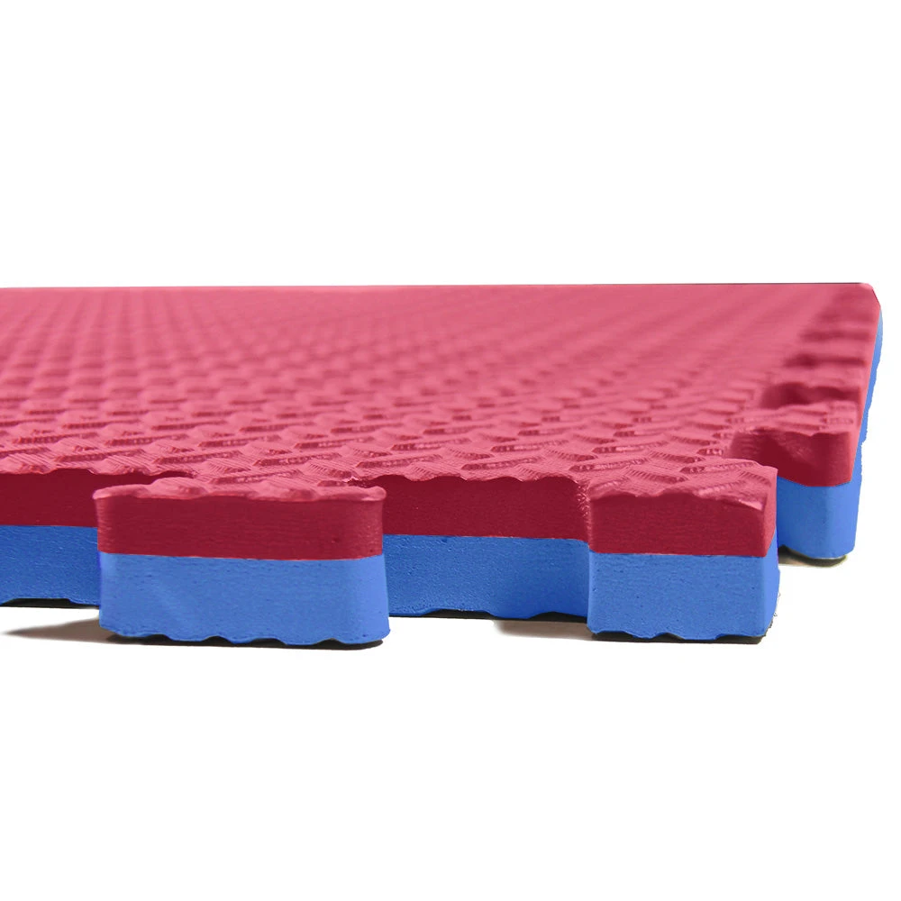 Xspec 1" Extra Thick Reversible EVA Foam Gym Mats 12 Pcs 48 Sq Ft, Blue & Red 8 Xspec 1" Extra Thick Reversible EVA Foam Gym Mats 12 Pcs 48 Sq Ft, Blue & Red - Image 6
